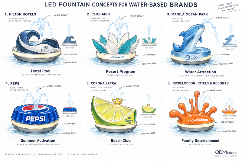 LED Fountain Lights 3
