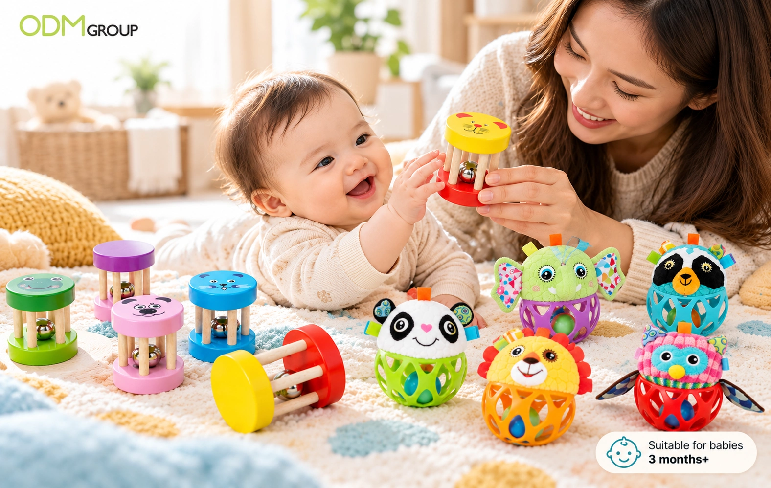 Customized-cluster-bells-for-baby