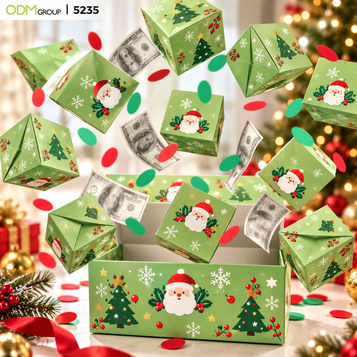 Money Gift Box 2 Money Gift Box for holiday