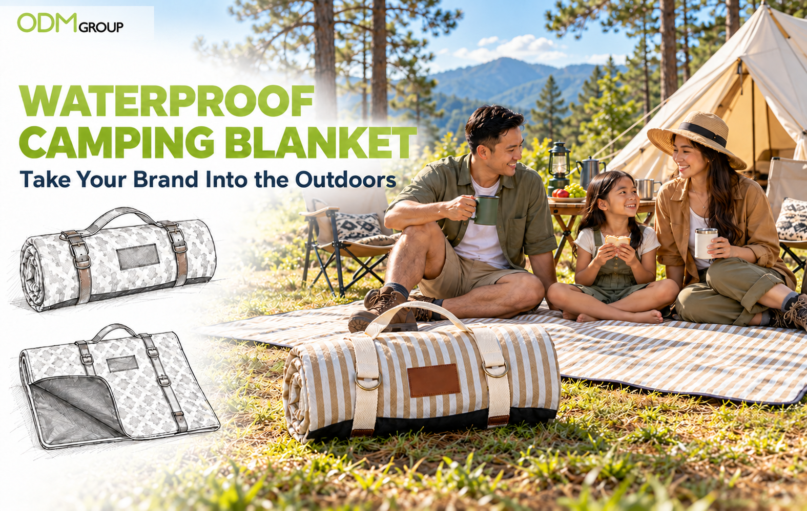 Waterproof Camping Blanket 1